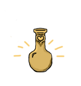 a perfect gold vase