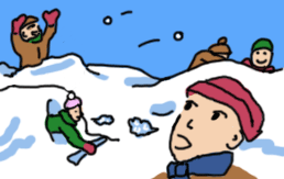 snowball fight