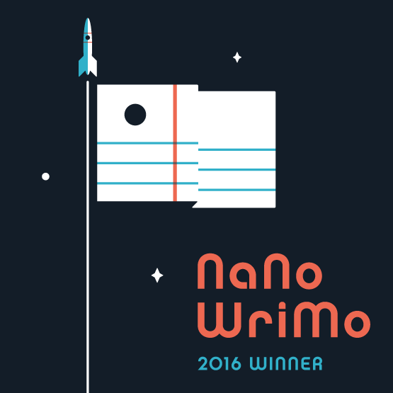 Nanowrimo 2016 winner logo