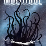 a tangle of tentacles rises from a still sea against a backdrop of stars. The word "Multitude" in all caps seems to rise out of water above it. Name Marie Vibbert at the bottom.